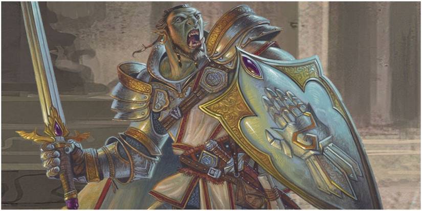 Dungeons and Dragons paladin artwork