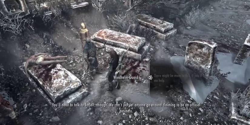 Elder Scrolls V Skyrim Best Quest Blood On The Ice