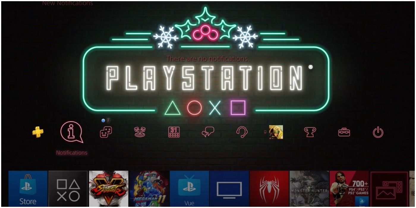 Holiday Banner for Playstation