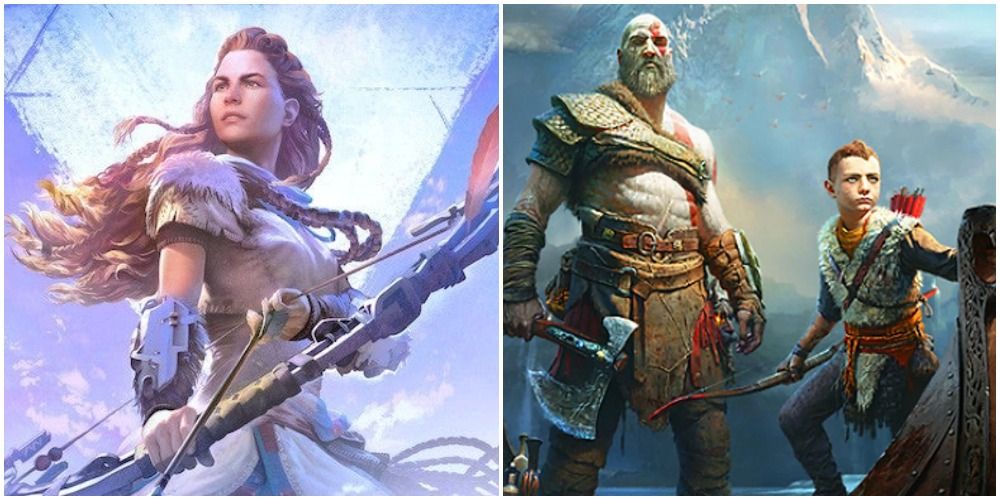 Horizon Zero Dawn and God of War