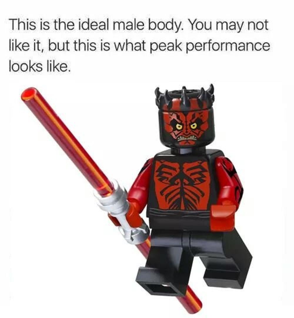 Ideal body lego star wars