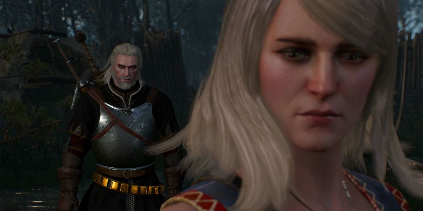 The Witcher 3: Geralt Convincing Keira 