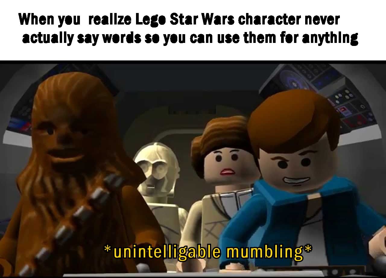 Lego Star Wars dirty joke
