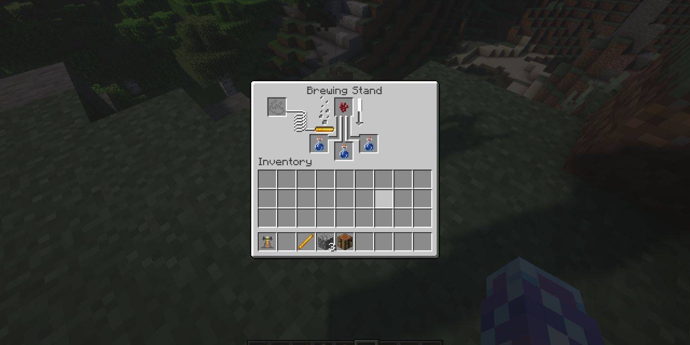 Minecraft Every Single Potion Recipe