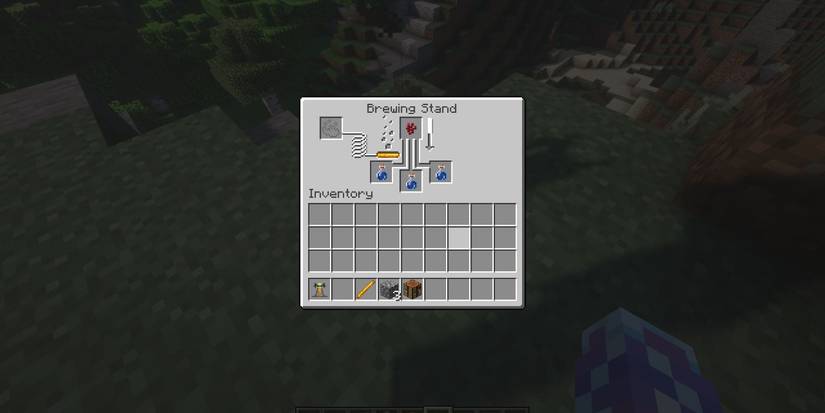 Minecraft Brewing Stand UI