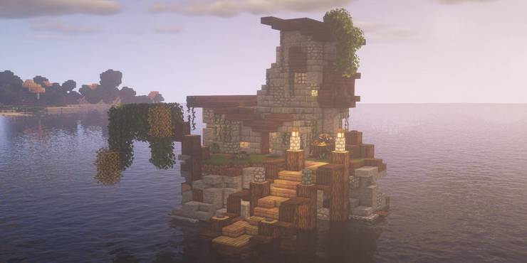 15 Brilliant Minecraft House Ideas Game Rant 15 Brilliant Minecraft House Ideas Game Rant