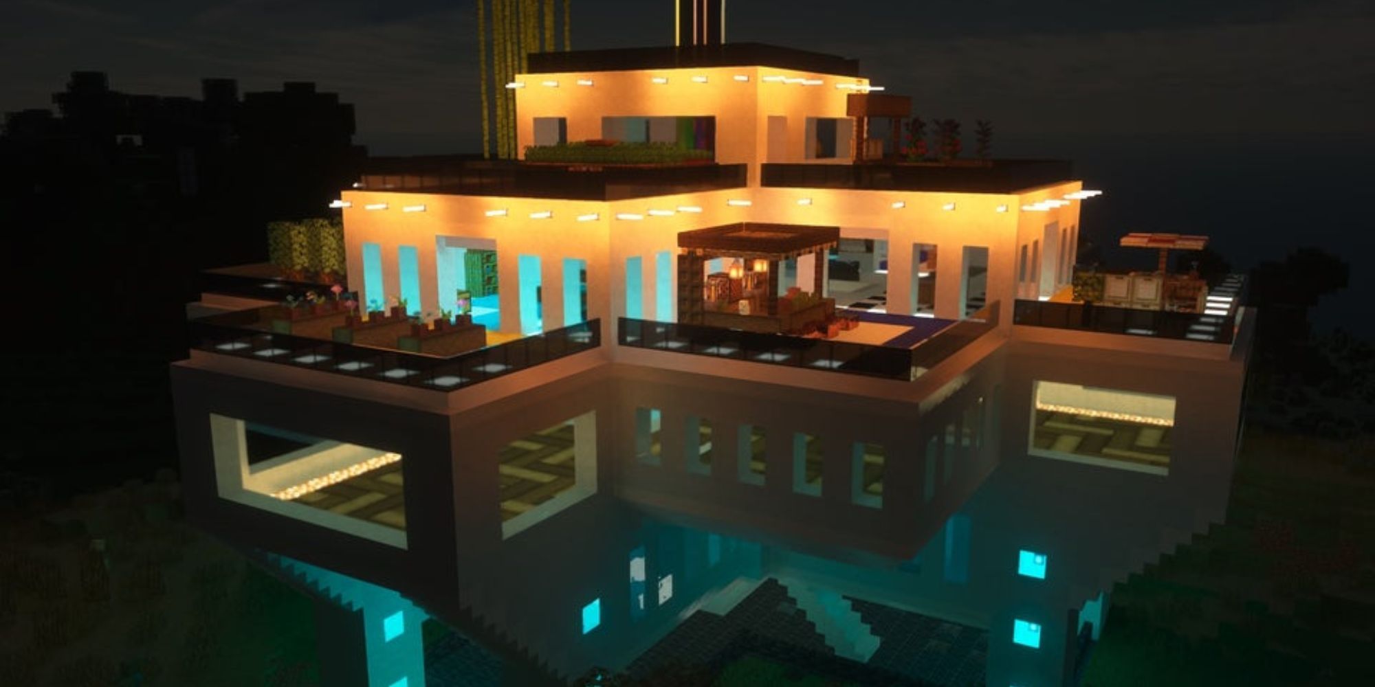 Minecraft Modern Survival Base