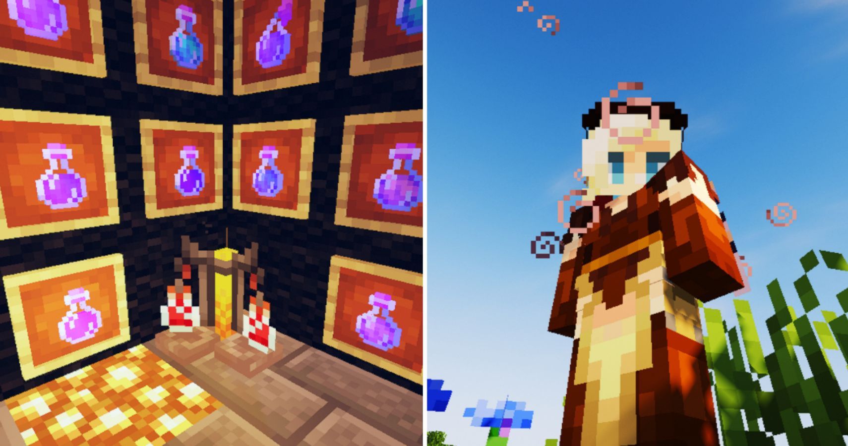 VSCO GIRL ROOM IN MINECRAFT! 