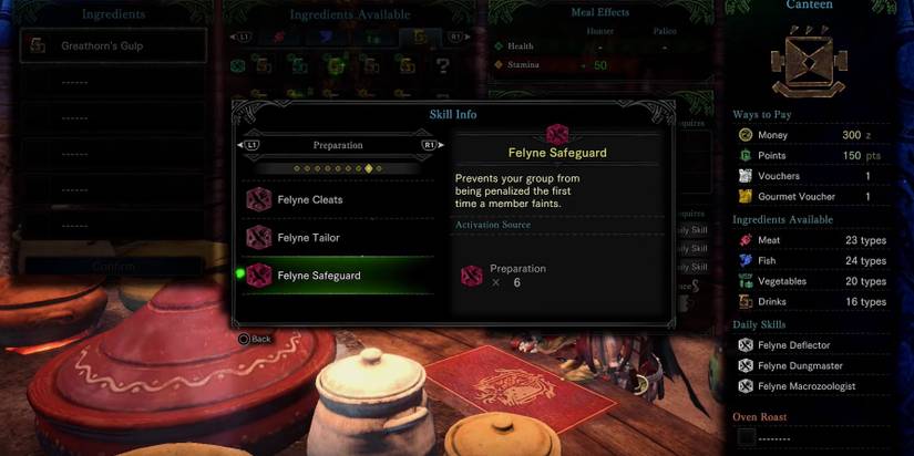 Monster Hunter World Iceborne Felyne Safeguard