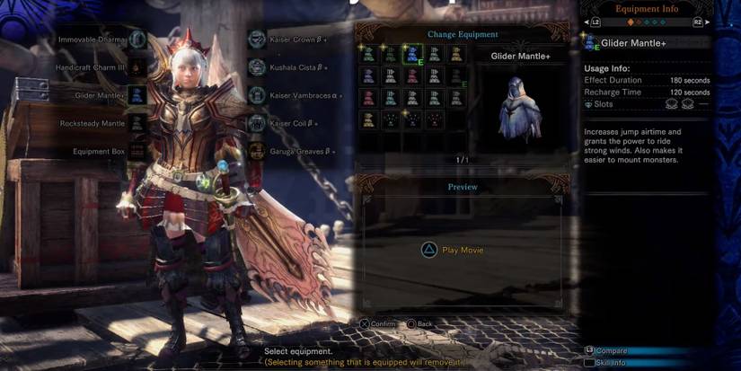 Monster Hunter World Iceborne Master Mantles