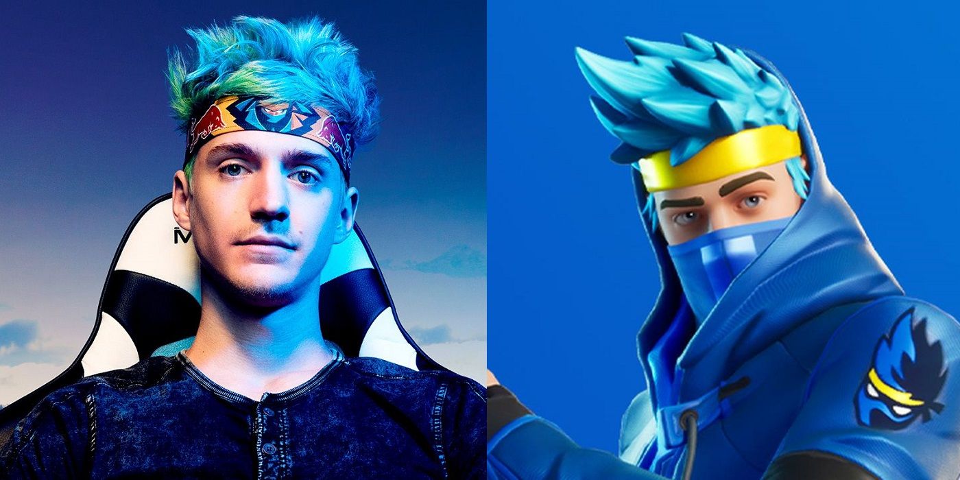 Ninja's New Fortnite Skin Changes as You Play