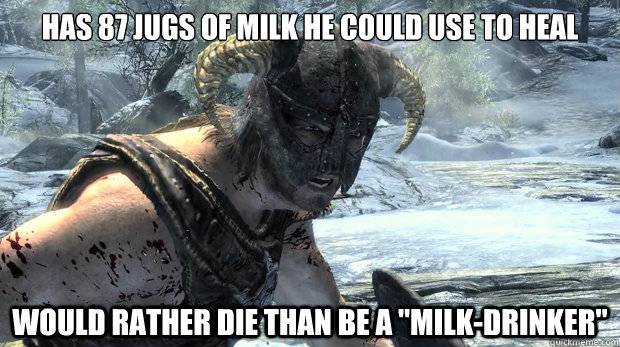 Not Milk, Not Ever