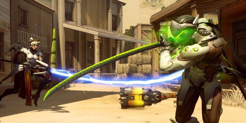 Overwatch Genji And Mercy