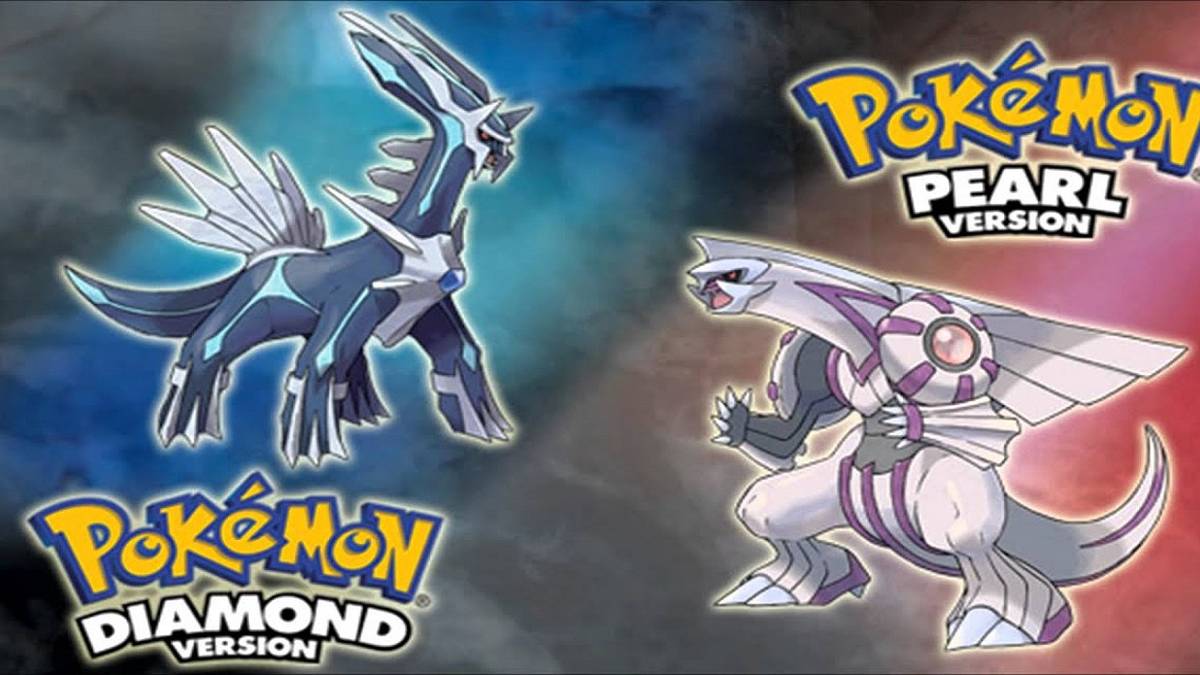 pokemon diamond pearl dialga palkia