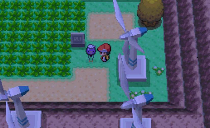 pokemon drifloon wind turbine diamond pearl