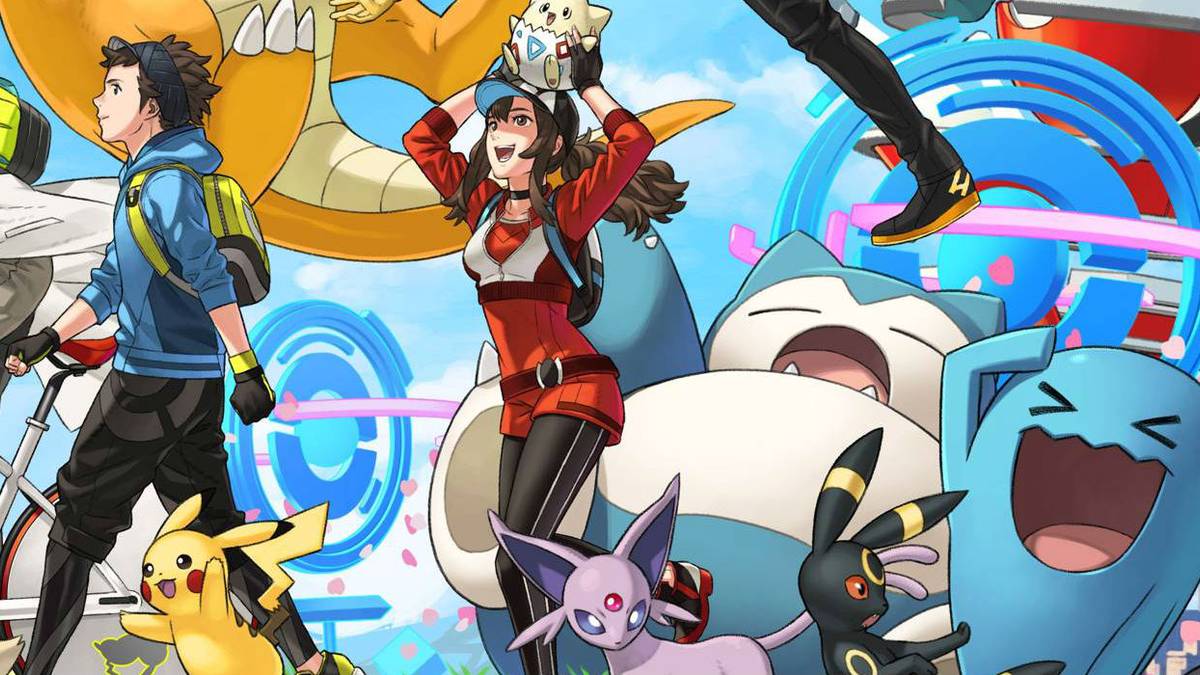 pokemon go banner image with trainers