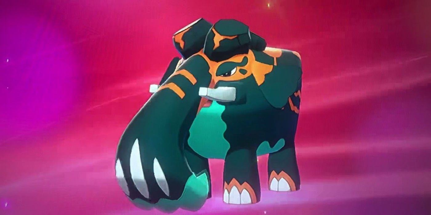 The mighty Copperajah elephant Steel-type Pokemon in Sword and Shield