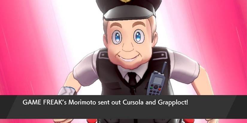 Pokemon Sword and Shield The Side Quest Game Freak Morimoto Battle
