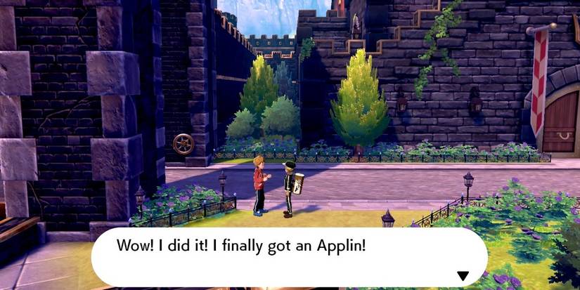 Pokemon Sword and Shield The Side Quest Giving Away Applin