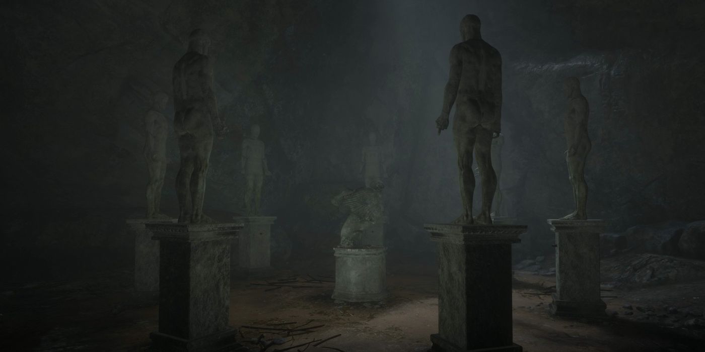Red Dead Redemption 2 Cave Of Statues