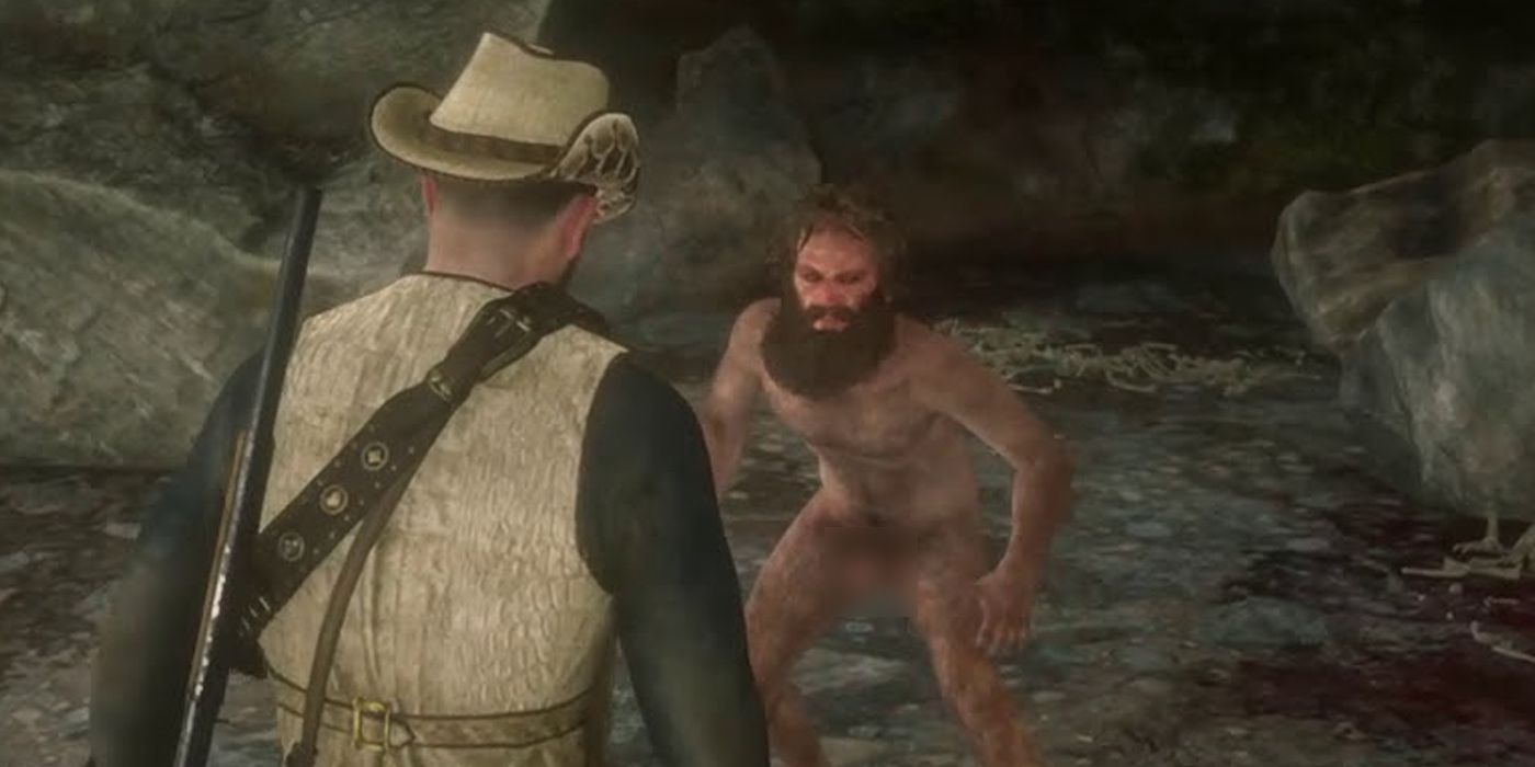 Red Dead Redemption 2 Feral Man's Cave