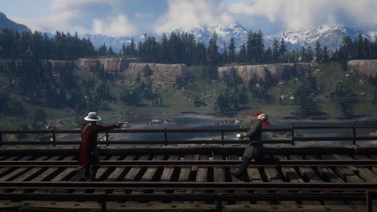 Red Dead 2 - Arthur kills Blackwater police chief