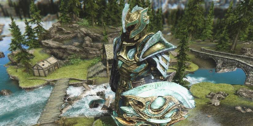 Skyrim Glass Helmet