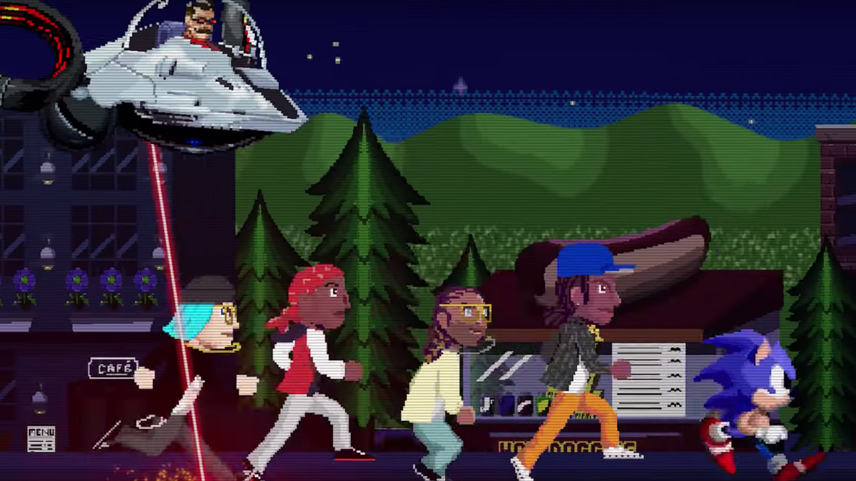 Sonic the Hedgehog soundtrack speed me up