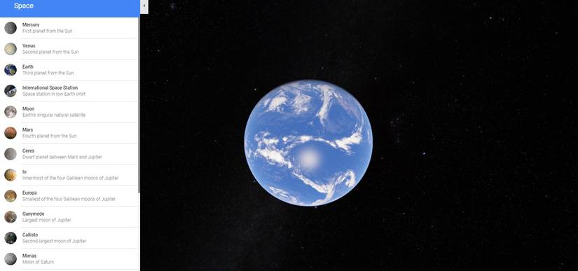 google maps display of planet jumping