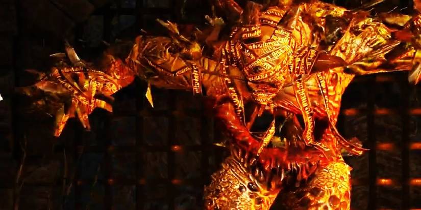 The Witcher 3 Fire Elemental