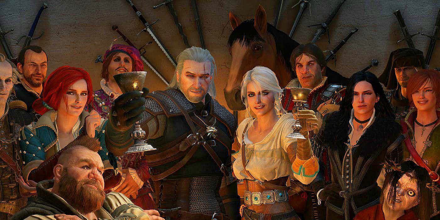 The Witcher characters header image