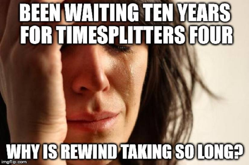 Timesplitters four crying meme