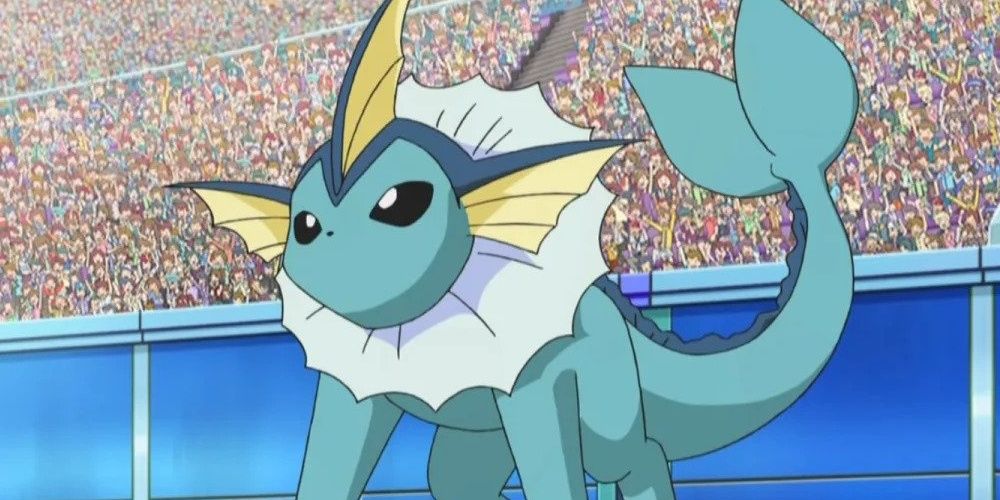 Vaporeon from Pokemon anime