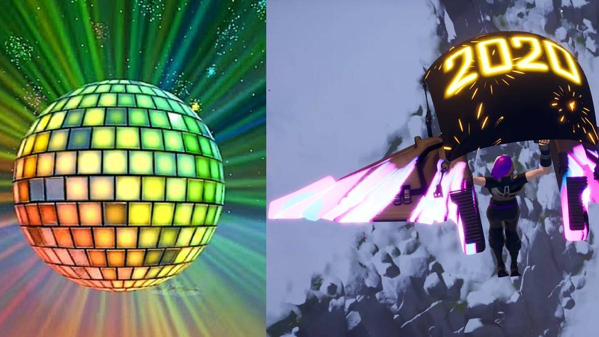 Fortnite welcomes 2020 with celebration and Fireworks to earn a 2020 glider