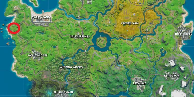 The Location of the Hidden Gnome Map