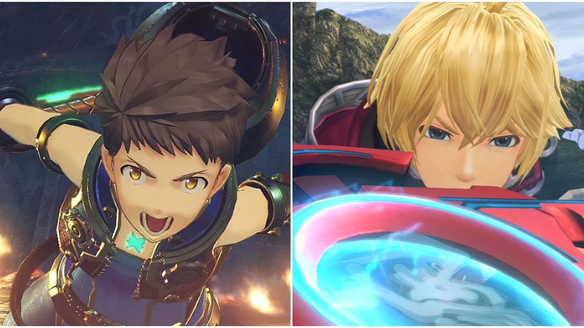 Xenoblade Chronicles Rex and Shulk