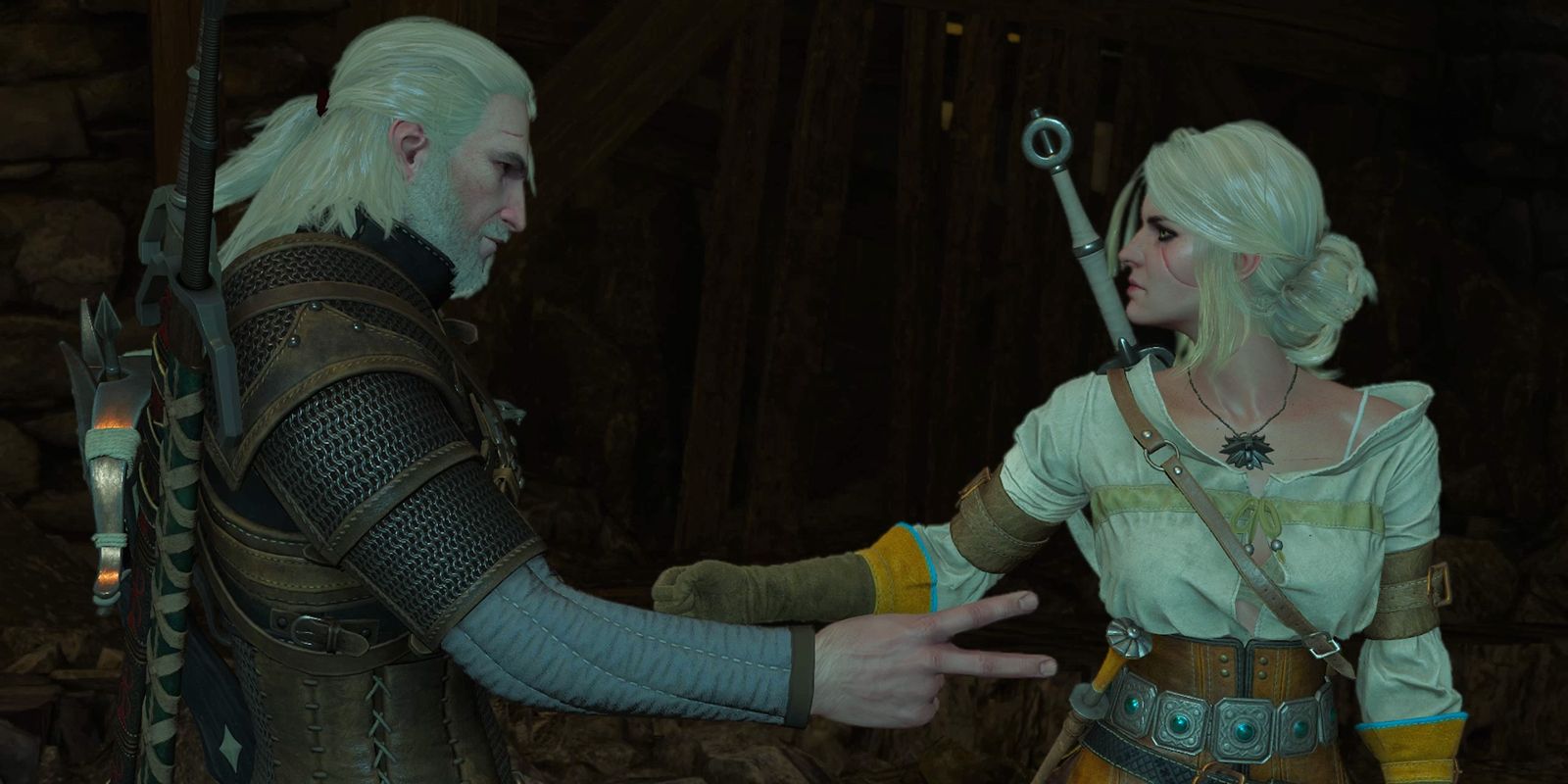 The Witcher 3 Geralt Ciri