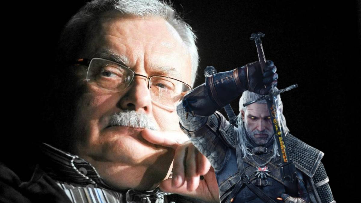 andrzej sapkowski and geralt