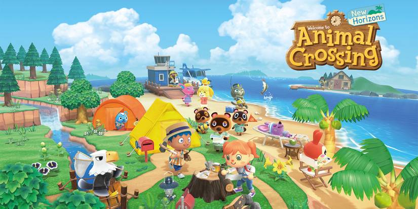 animal crossing new horizons box art