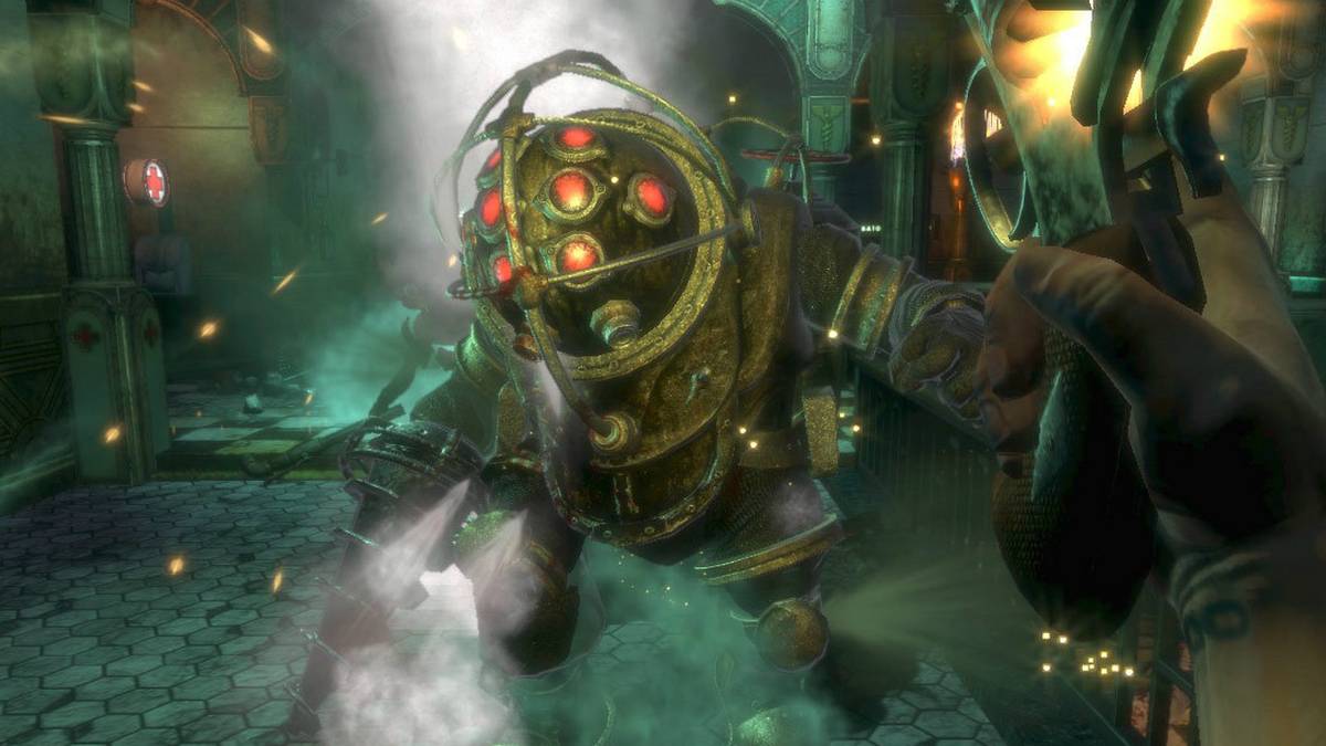 bioshock big daddy fight