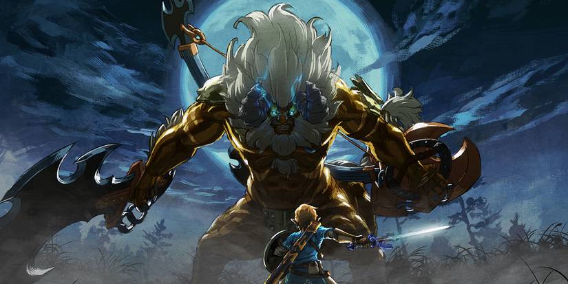 link versus a golden lynel