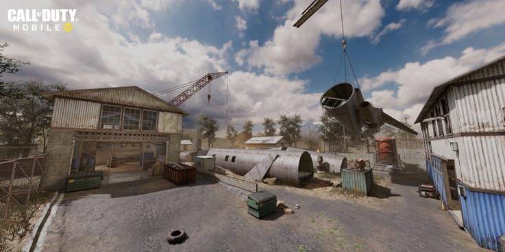 call of duty mobile scrapyard map