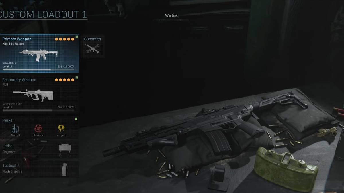 Call of Duty: Modern Warfare custom loadouts