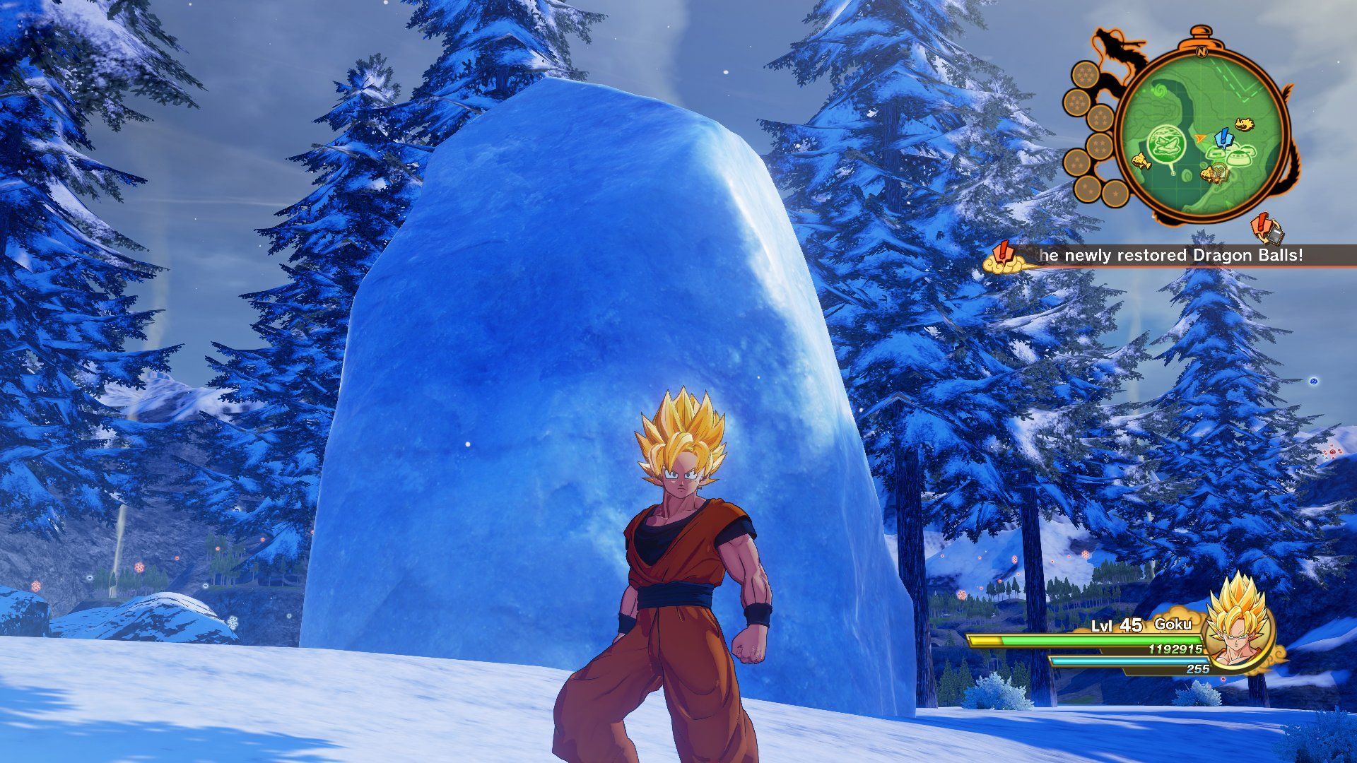 dbz kakarot frozen rabbit