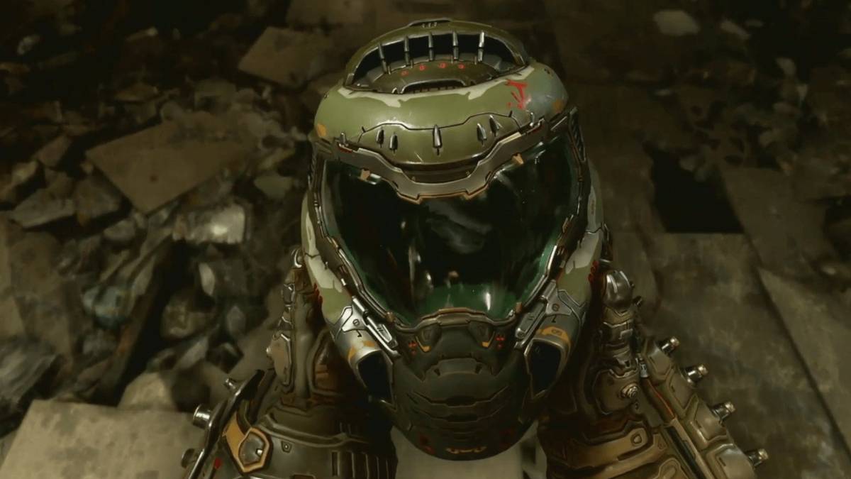 doom eternal doomguy helmet