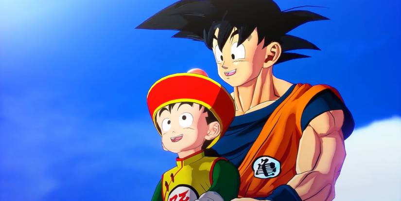 dbz goku and gohan