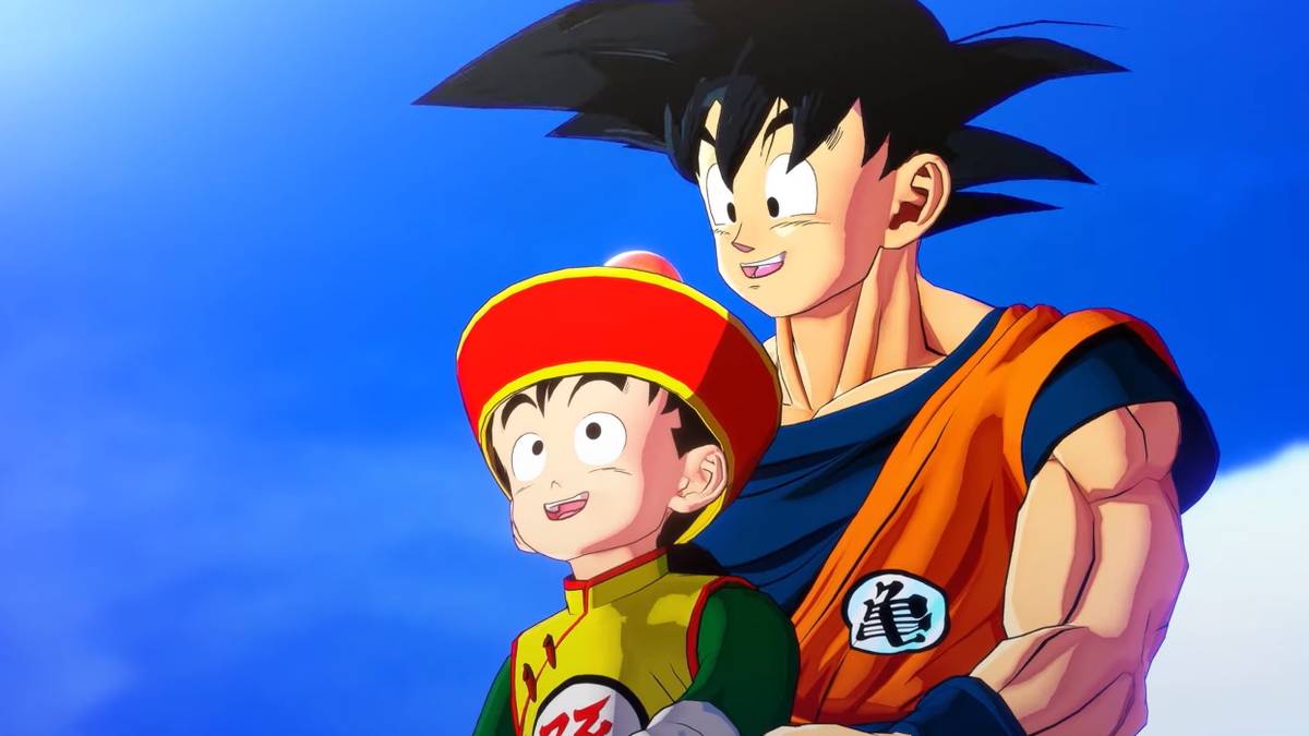 dbz goku and gohan