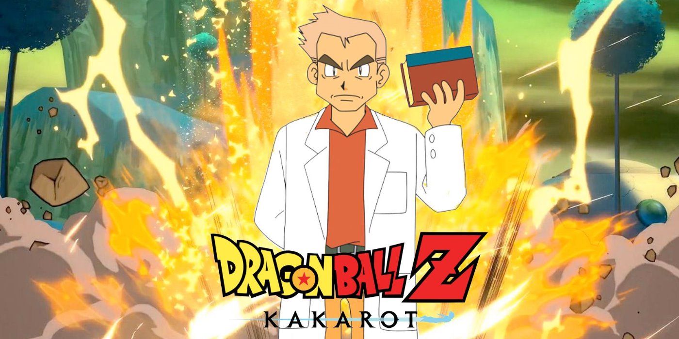 dragon ball z kakarot pokemon professor oak