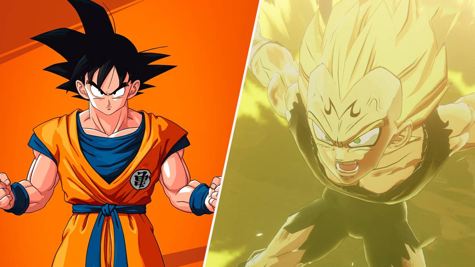 dragon ball z kakarot goku vegeta