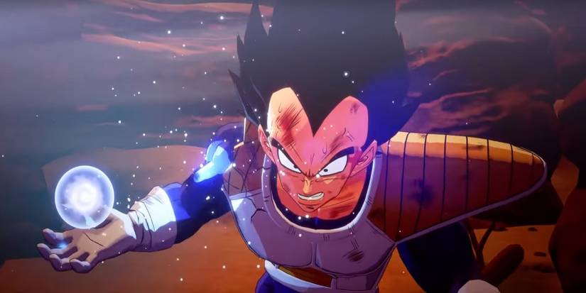 dbz kakarot vegeta cutscene still